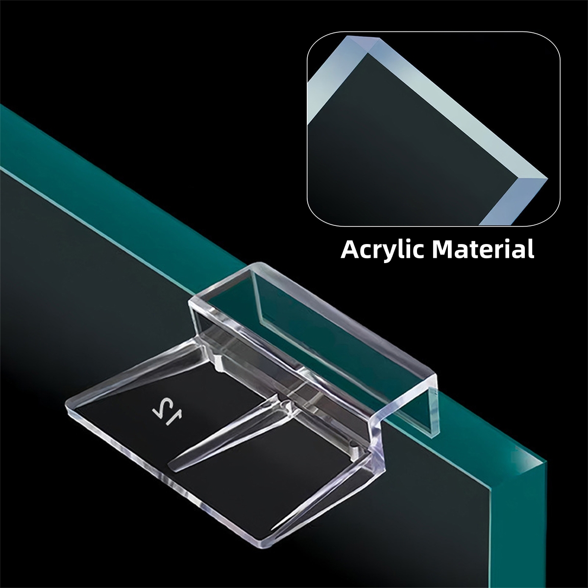10Pcs Transparent Acrylic Fish - огляд і ціна Aquarium Fish Quarantine