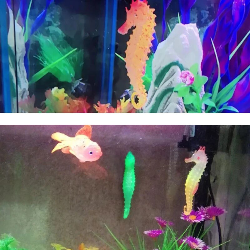 Fish Tank Aquascape Decoration - огляд і ціна Aquarium Fish Glow In The Dark