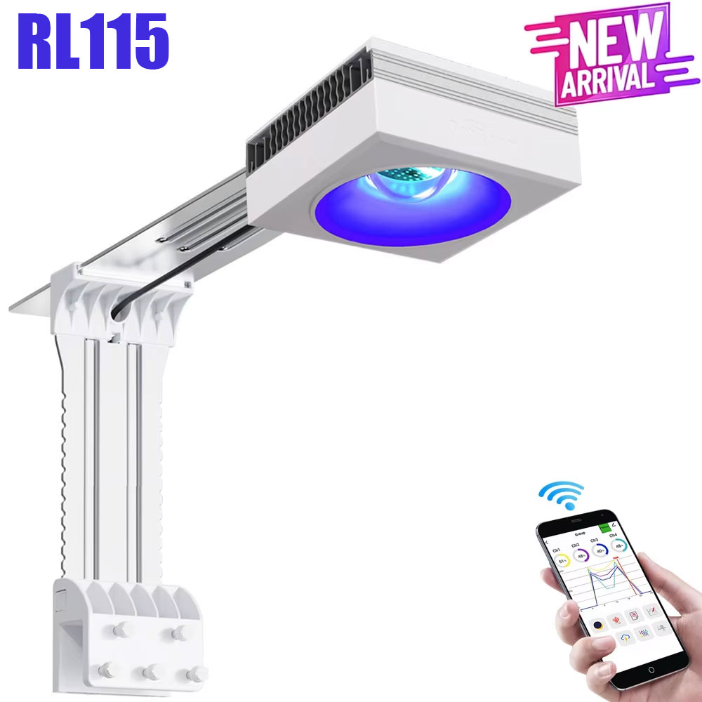 NEW PopBloom RL115 WiFi Marine - огляд і ціна Aquarium Fish Light Lamp