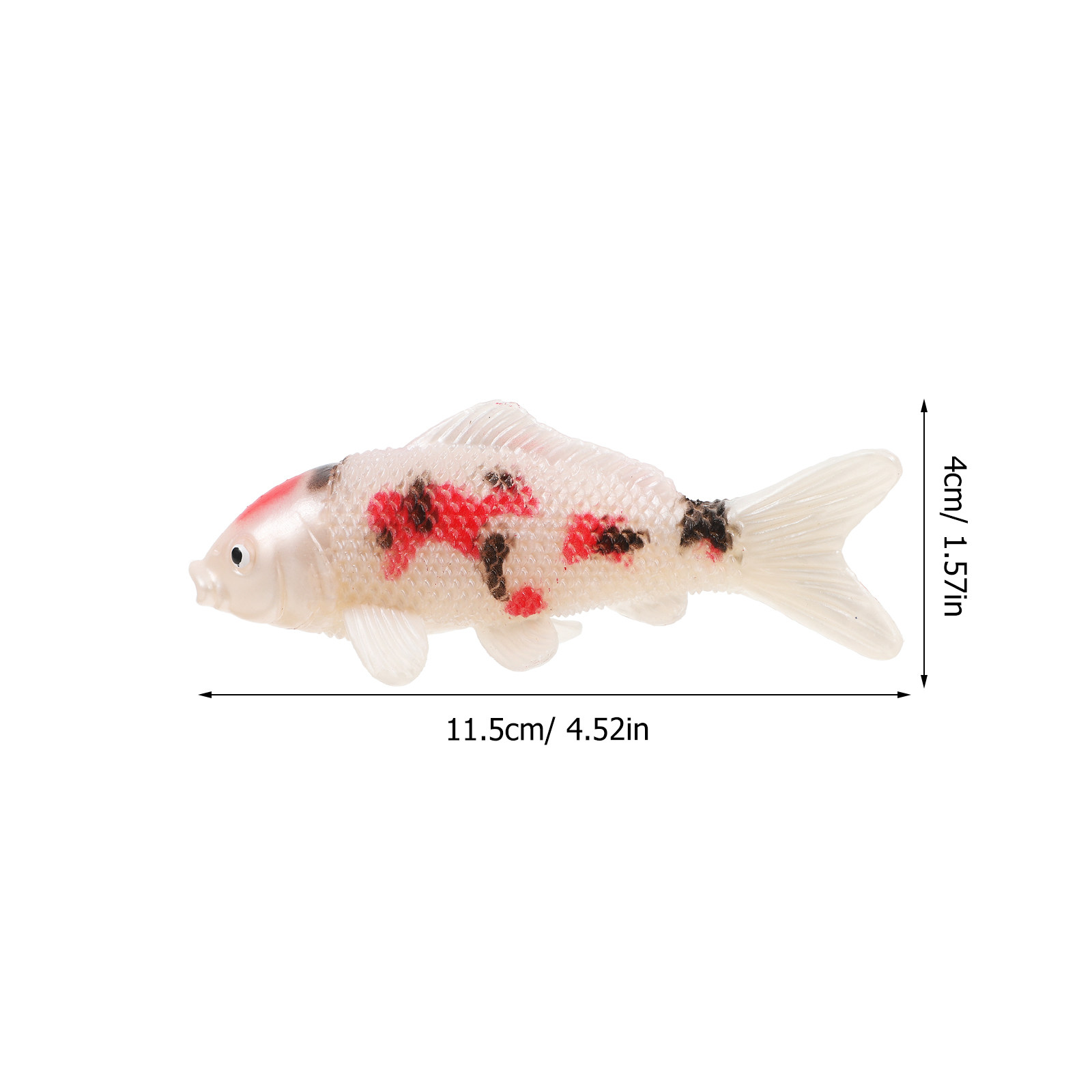 Elegant Realistic Koi Goldfish - огляд і ціна Aquarium Fish Koi