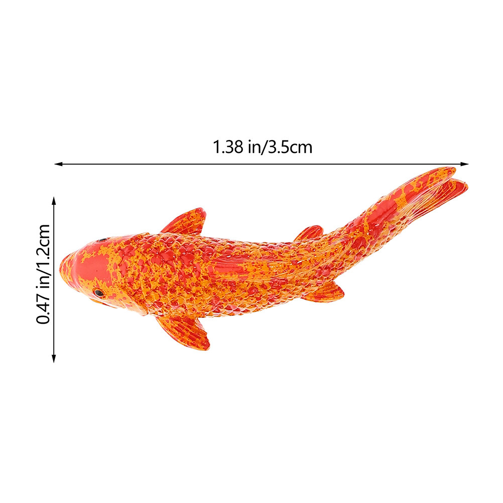 10Pcs Mini Koi Fish Decor Vibr - огляд і ціна Aquarium Fish Koi