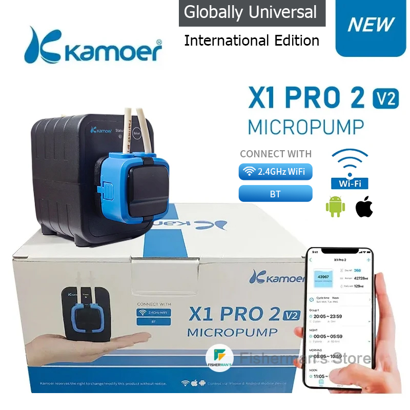Kamoer X1 PRO 2 V2 WiFi Blueto - огляд і ціна Aquarium Fish Quarantine