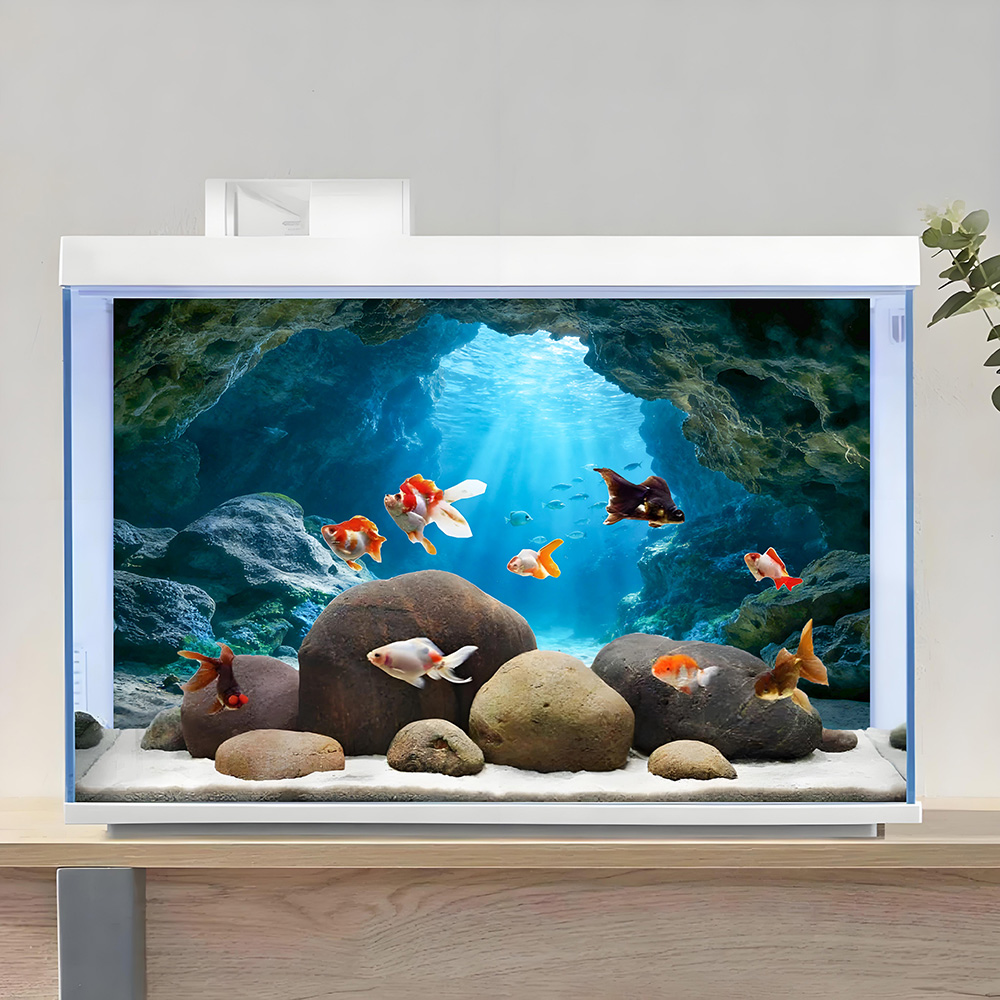 Deep Sea Blue Hole, Fish Tank  - огляд і ціна Aquarium Fish Background