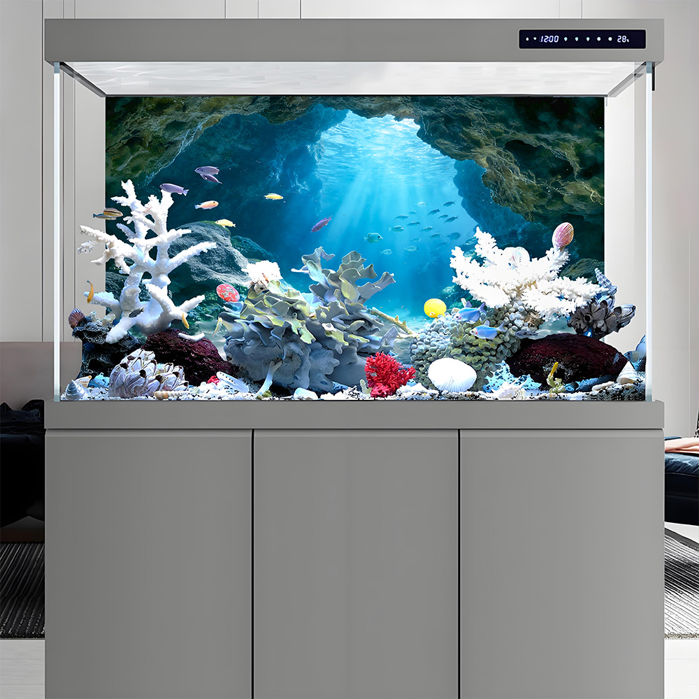 Deep Sea Blue Hole, Fish Tank  - огляд і ціна Aquarium Fish Background