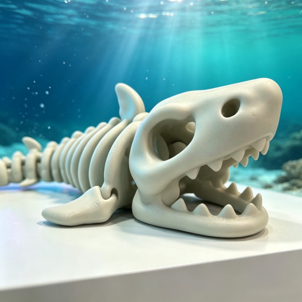 Shark Skeleton Aquarium Decor  - огляд і ціна Aquarium Fish Tank Price