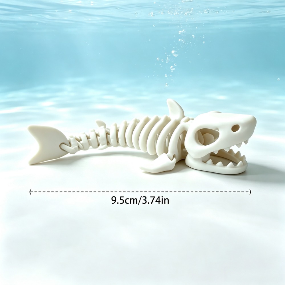 Shark Skeleton Aquarium Decor  - огляд і ціна Aquarium Fish Tank Price
