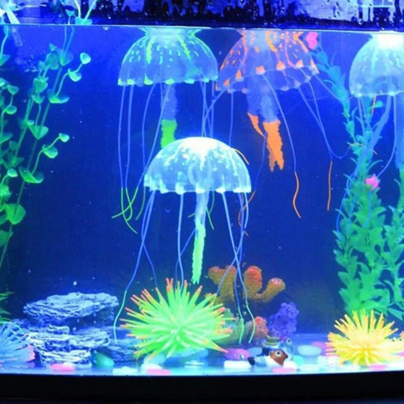 1/2pcs Silicone Fish Simulatio - огляд і ціна Aquarium Fish Discus