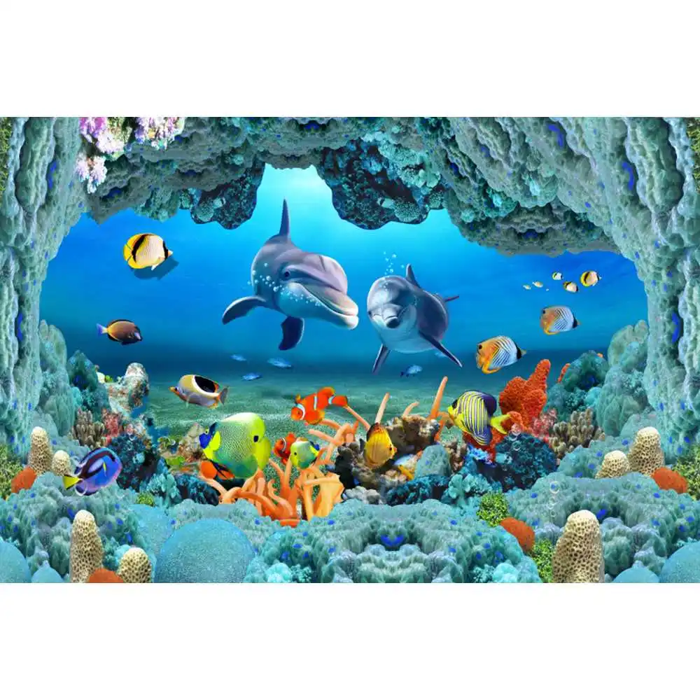 Underwater World Seabed Backdr - огляд і ціна Aquarium Fish World