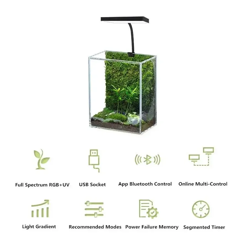WEEK AQUA Mag Pro USB Nano Aqu - огляд і ціна Aquarium Fish Light Lamp
