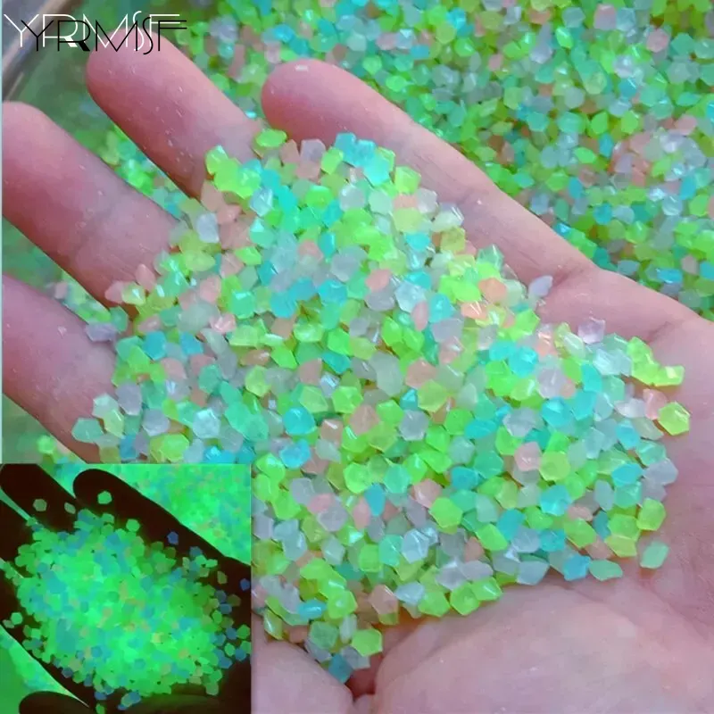 1000pcs 3-5mm Luminous Sand Gl - огляд і ціна Aquarium Fish Glow In The Dark
