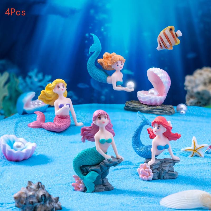 4Pcs Plastic Fish Tank Little  - огляд і ціна Aquarium Fish Tank Price