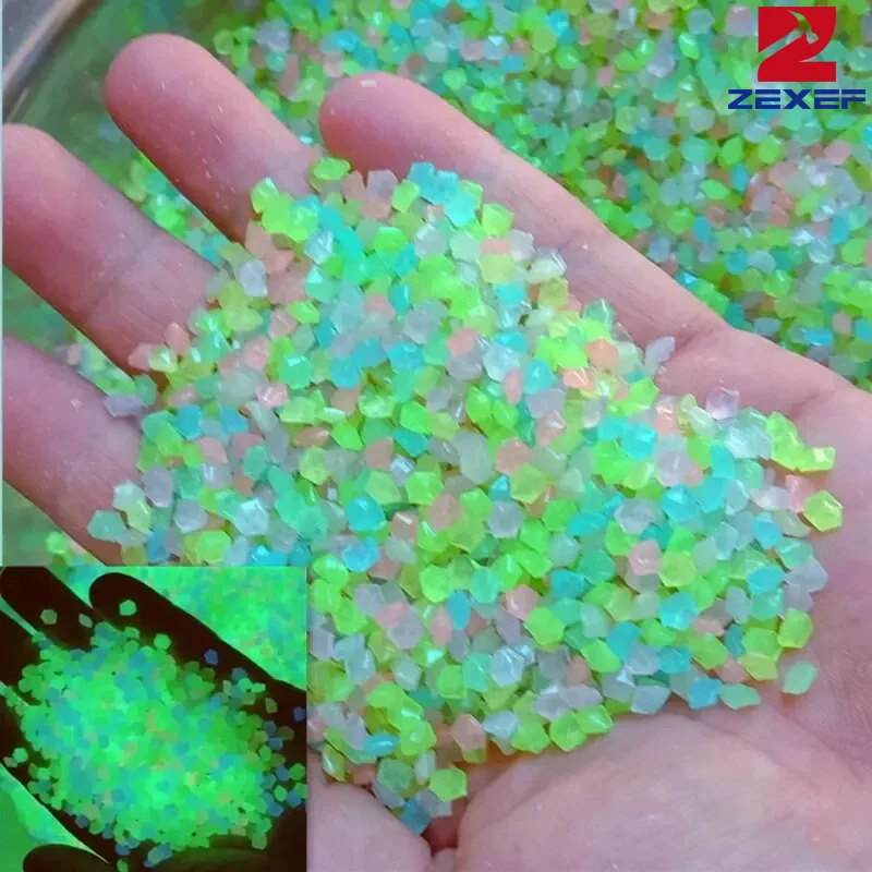 1000pcs 3-5mm Luminous Sand Gl - огляд і ціна Aquarium Fish Glow In The Dark