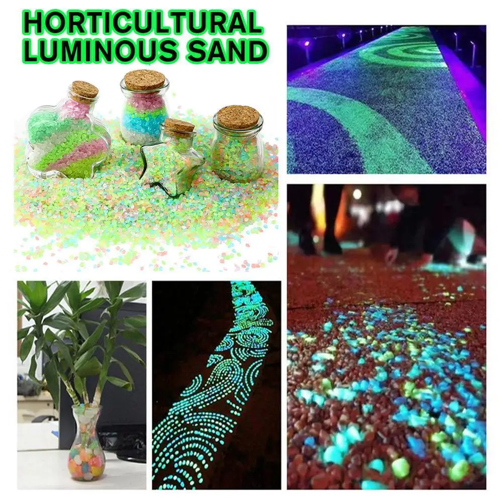 2000Pcs 3-5mm Luminous Sand Gl - огляд і ціна Aquarium Fish Glow In The Dark