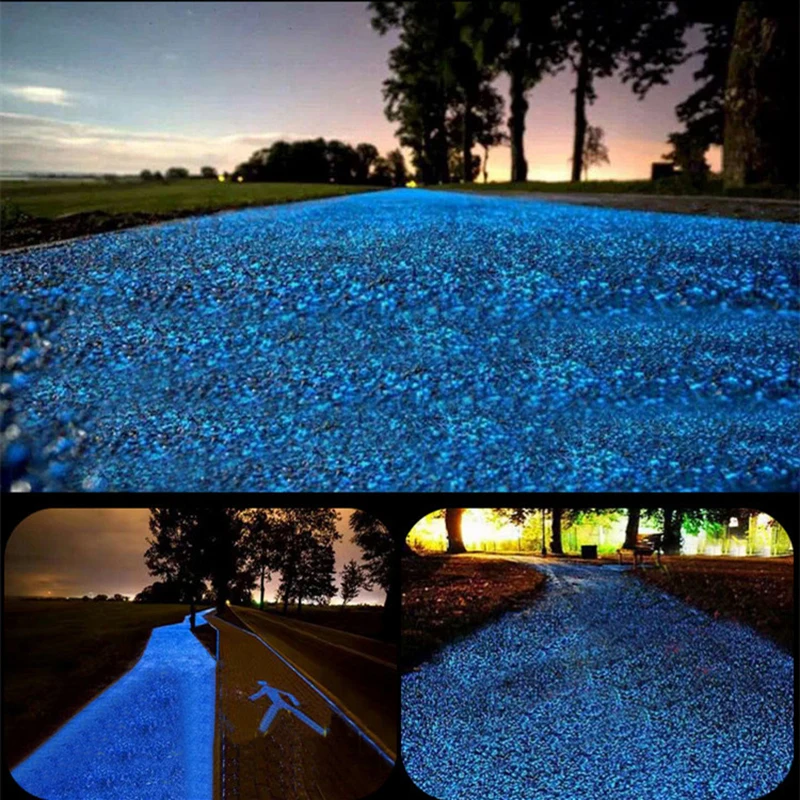 2000Pcs 3-5mm Luminous Sand Gl - огляд і ціна Aquarium Fish Glow In The Dark