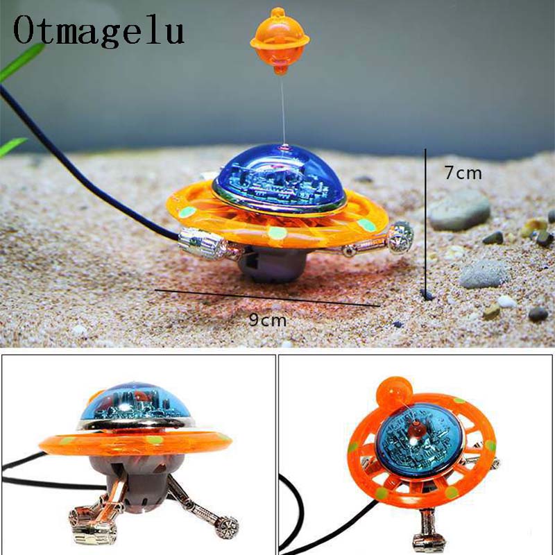 Suspended UFO Aquarium Statue  - огляд і ціна Aquarium Fish World