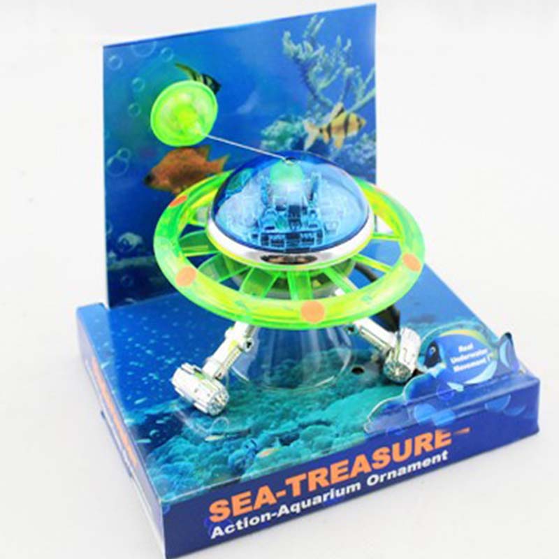 Suspended UFO Aquarium Statue  - огляд і ціна Aquarium Fish World