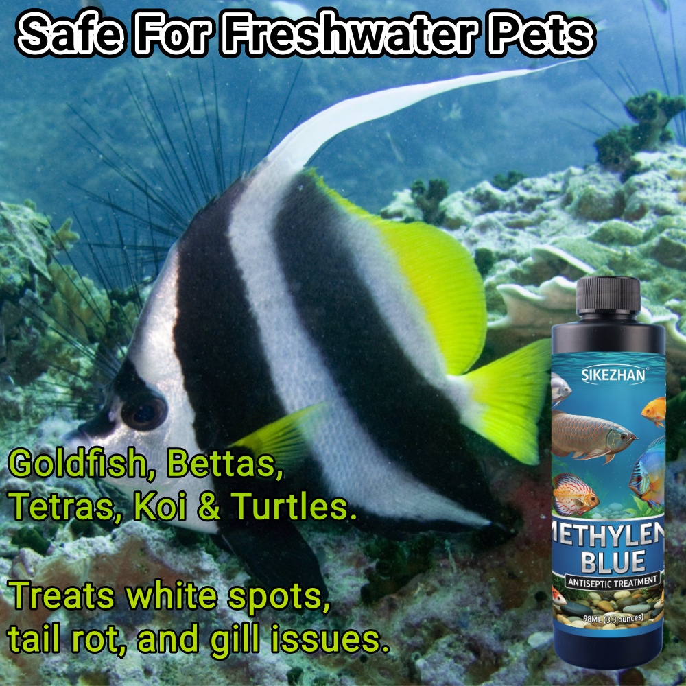 SIKEZHAN 98ml Pure Methylene B - огляд і ціна Aquarium Fish Discus