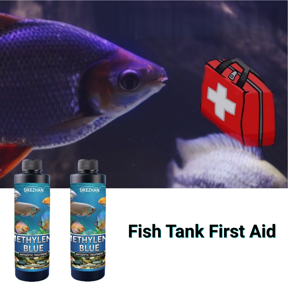 SIKEZHAN 98ml Pure Methylene B - огляд і ціна Aquarium Fish Discus