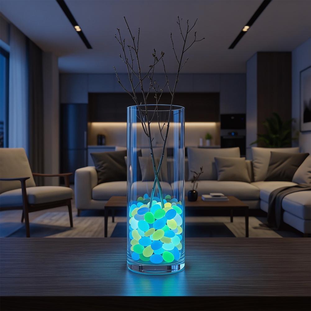 Glow Garden Stones Outdoor Fis - огляд і ціна Aquarium Fish Glow In The Dark