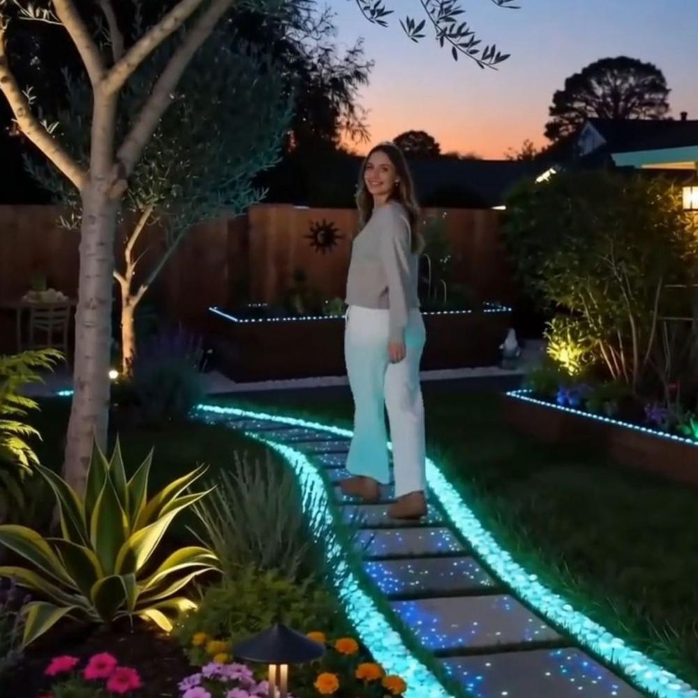 Glow Garden Stones Outdoor Fis - огляд і ціна Aquarium Fish Glow In The Dark