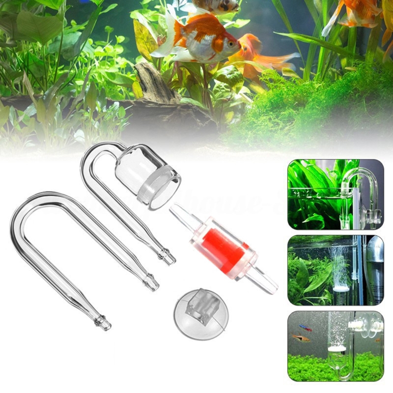 4pcs Set DIY CO2 Diffuser For  - огляд і ціна Aquarium Fish Quarantine
